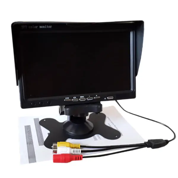 800X480 Full Color 7 Inch Tft Lcd Fpv Monitor For 5.8Ghz Receiver Car Display Fpv Racing Drone 1