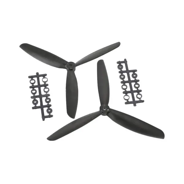 8045 3 Leaf Blade Propeller Abs Cw/Ccw For Quadcopter 330 Frame Kit Rc Drone Fpv Racing Multi Rotor 1