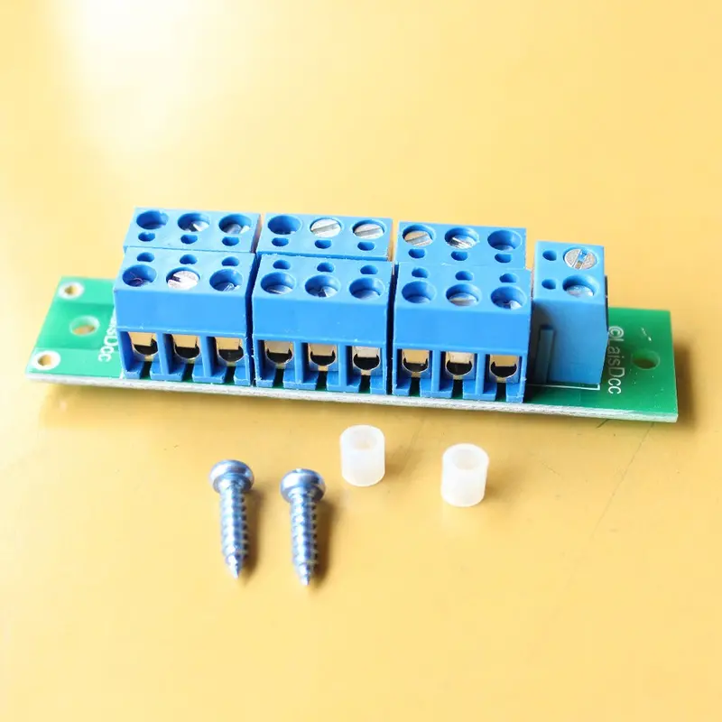 860036 New 1 Set Power Distribution Board For Dc And Ac Voltage Model Train Ho Scale Railway Modeling/Laisdcc 1