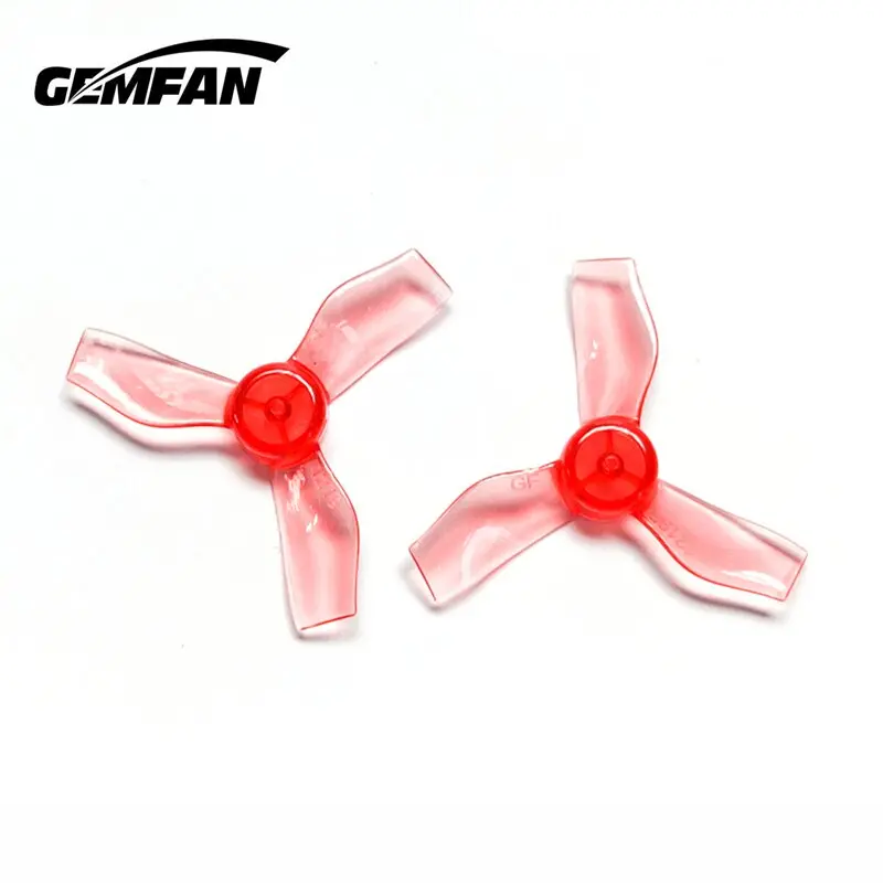 8Pairs 16Pcs Gemfan 1219 1.2X1.9X3 31Mm 1Mm Hole 3-Blade Propeller For 0703-1103 Rc Drone Fpv Racing Brushless Motor Whoop 1
