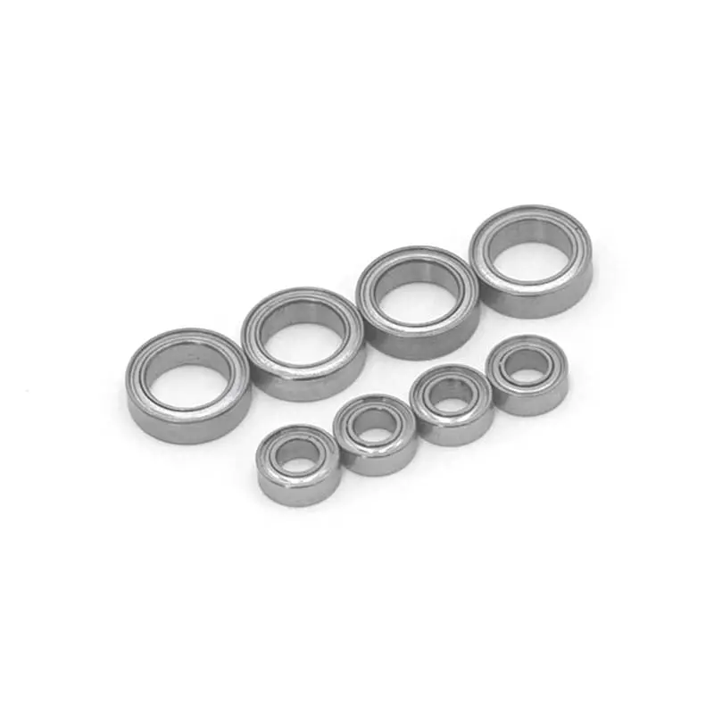 8Pcs Ball Bearings 4X8x3mm 8X12x3.5Mm For Hsp Himoto E18 Wltoys 1/18 Rc Car Spare Parts A949 A959 A969 A979 A959-B A949-33 A949- 1