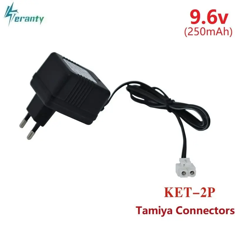 9.6V 250Mah Tamiya Connectors Battery Charger Units 9.6V Nicd Nimh Battery Pack Charger For Rc Toy Car Tank Boat 9.6V Charger 1