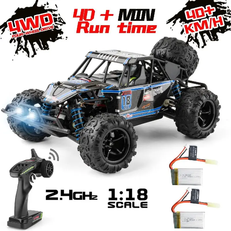 9303E 1:18 Rc Car Scale Remote Control Car 40+Km/H High Speed Off Road Vehicle Toys Rc Truck For Kids And Adults 2
