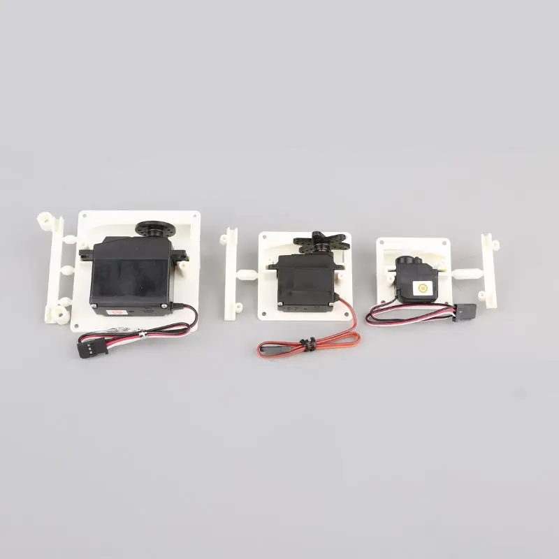A Pair Servo Protection Cover Protector Housing Case For 6-9G/17G/36G/55G Rc Servo Rc Airplane Aircraft 1