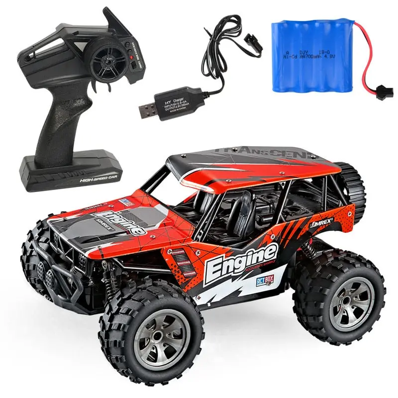 Abay 2019 Hot Remote Controlled Car 1:20 Scale Rc Car 4D Off Road Vehicle 2.4G 20Km/H Radio Remote Control Car Fh-80 1
