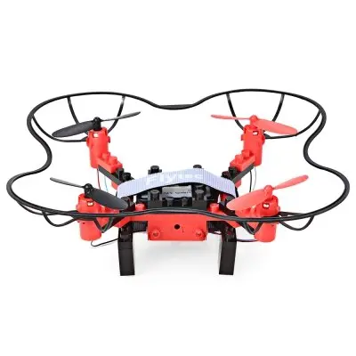 Abay 2019 Hot T11 Diy Building Blocks Rc Quadcopter 2.4G 4Ch 6-Axis Gyro Headless Mode 3D Unlimited Flip Aircraft Yh-55 1