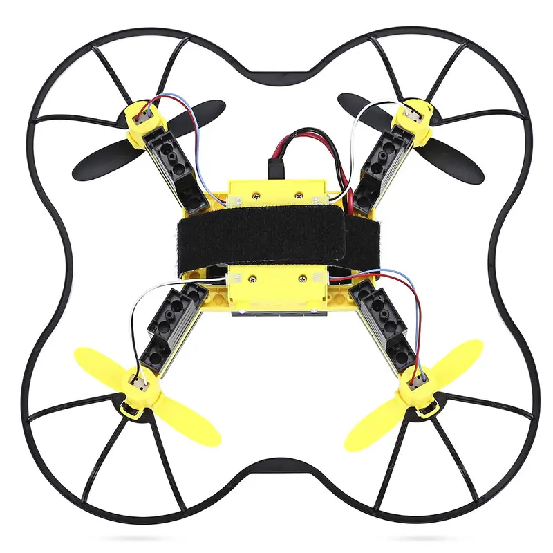 Abay 2019 Hot T11 Diy Building Blocks Rc Quadcopter 2.4G 4Ch 6-Axis Gyro Headless Mode 3D Unlimited Flip Aircraft Yh-55 3