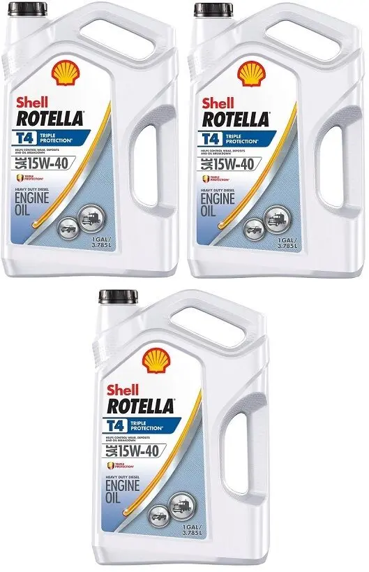 Aceite Motor Diesel Shell T4 15W 40 Garrafa 1