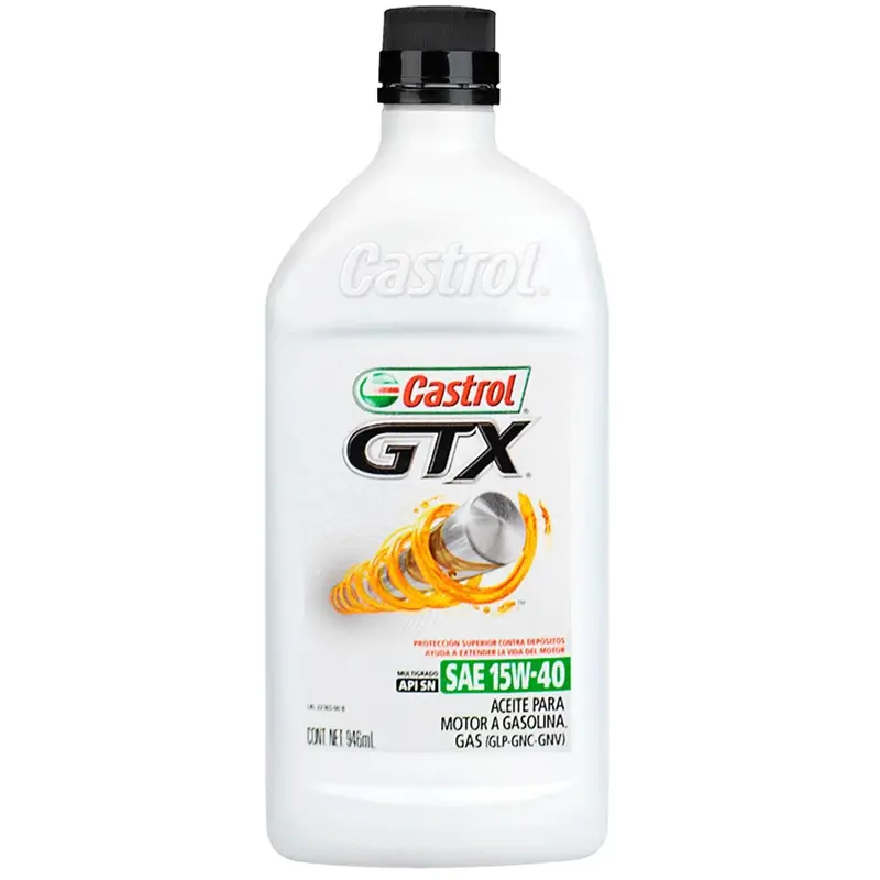 Aceite Para Motor Castrol Gtx 15W40 12 Pz 1
