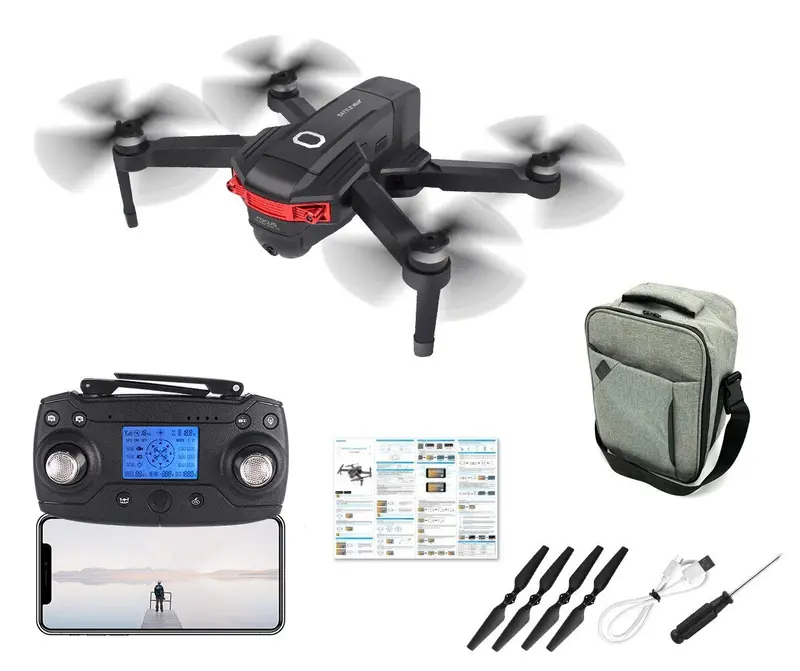 Advanced Drone Rc Quadcopter Gps Positioning Foldable Portable Drone With Optical Flow Brushless Motor Dual 4K 5G Wifi Cameras 1
