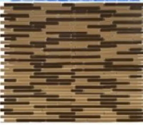 Africa Brown Glass Mosaic Tile 12"X12" 1