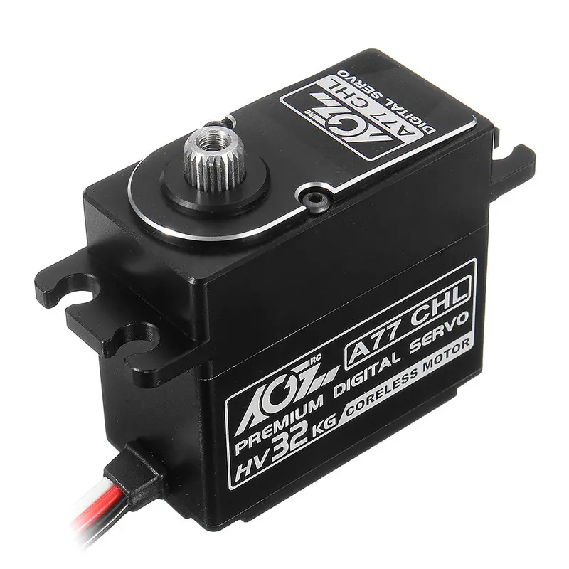 Agf A77chl 32Kg Coreless Metal Gear Dual Bearing Digital Servo For 450-600 Class Head-Locking Rc Helicopter Rc Car 1