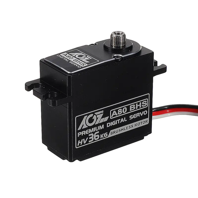 Agf A80bhs 36Kg Hv Brushless Metal Gear Digital Servo For 450-600 Class Head-Locking Rc Helicopter Rc Car Robot 1