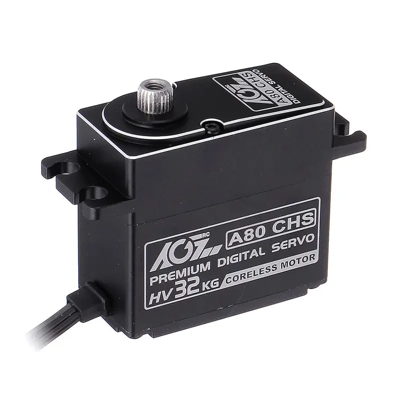 Agf A80chs 32Kg Hv Coreless Metal Gear Digital Servo For 450-600 Class Head-Locking Rc Helicopter Rc Car Robot 1