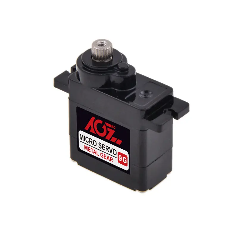 Agf B9dlma 2.2Kg Small Torsion 9G Micro Metal Gear Analog Servo For Fixed Wing Rc Airplane Car 450 Helicopter Robot 1