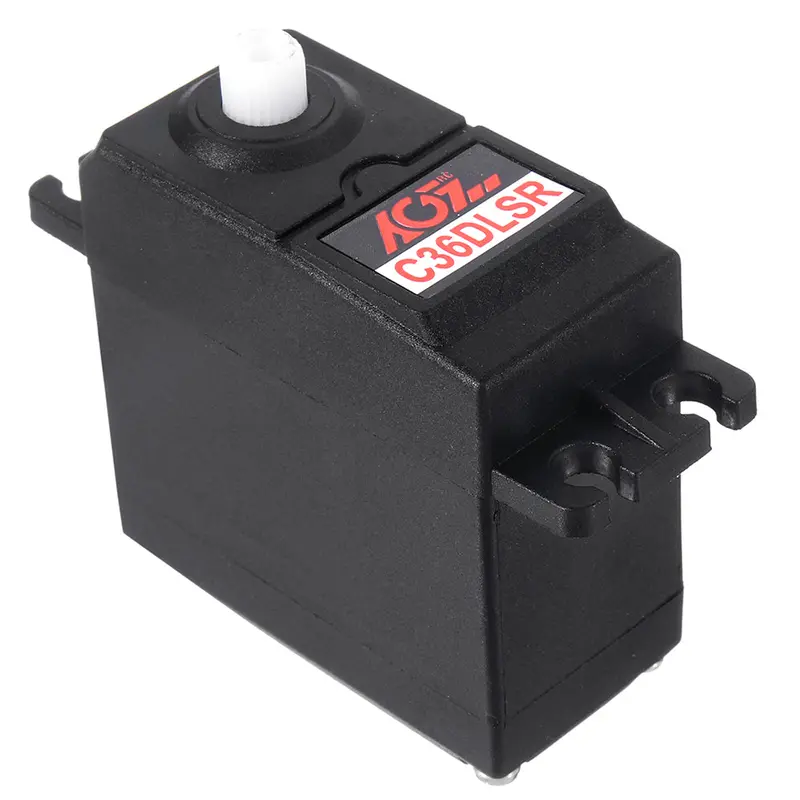 Agf C36dlsr 3.6Kg 360° Plastic Gear Analog Servo For Rc Helicopter Airplane Robot 1