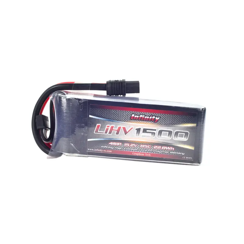 Ahtech Infinity Lihv 1500Mah 4S 85C 15.2V Lipo Battery Sy60 For Rc Drone Fpv Racing Multi Rotor 1