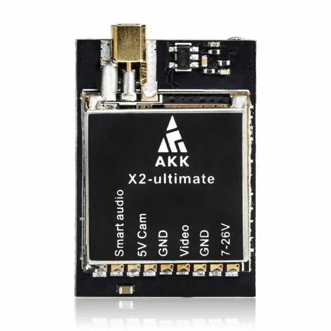Akk X2-Ultimate International 25Mw/200Mw/600Mw/1200Mw 5.8Ghz 37Ch Fpv Transmitter With Smart Audio 1