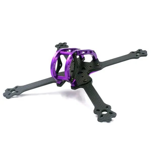 Alfa-Lx5 220Mm 3K Carbon Fiber True X Fpv Racing Frame Kit 4Mm Arm Thickness For Rc Drone Multirotor 1