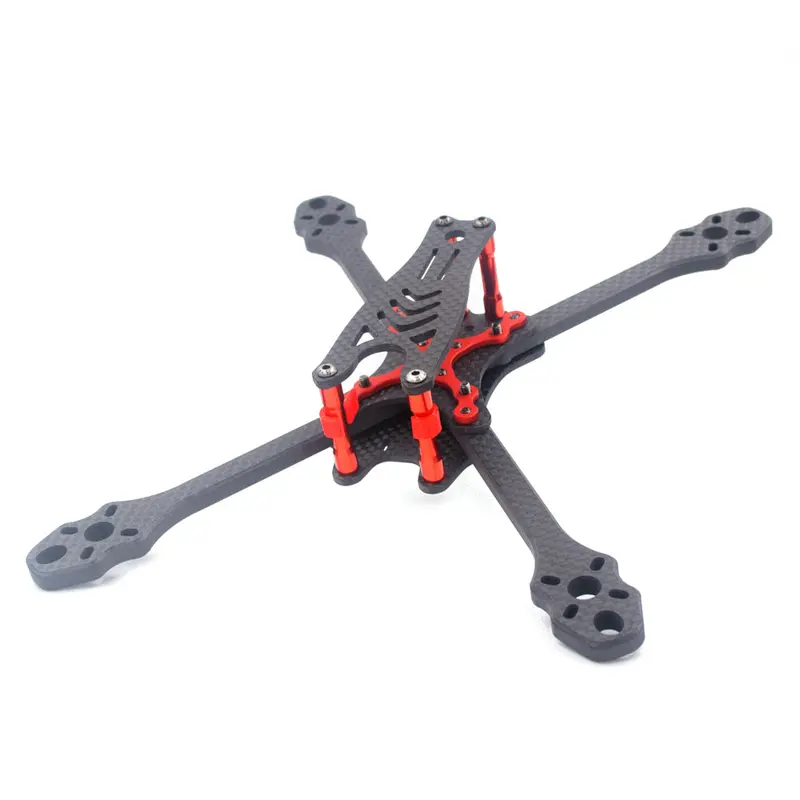 Alfa Monster 6Mm Carbon Fiber 5/6/7Inch Fpv Freestyle Stretch X Quadcopter Frame Kit For Rc Drone 1