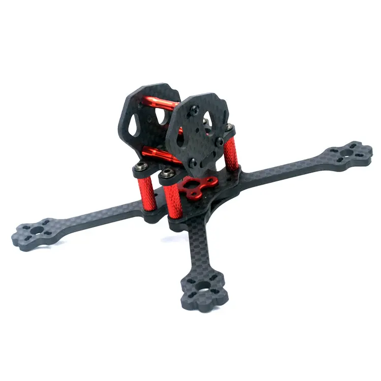 Alfa-Sx3 Eyas 120Mm 3Mm/4Mm Carbon Fiber Fpv Racing Frame Stretch X Freestyle Frame Kit 1
