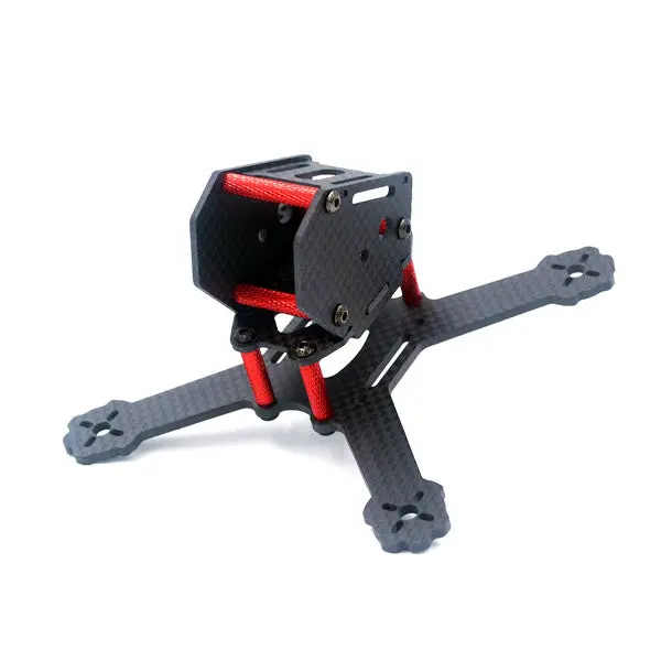 Alfa X3-Rs 130Mm Carbon Fiber Fpv Freestyle Rc Drone True X Frame Kit 3Mm Bottom Plate 1