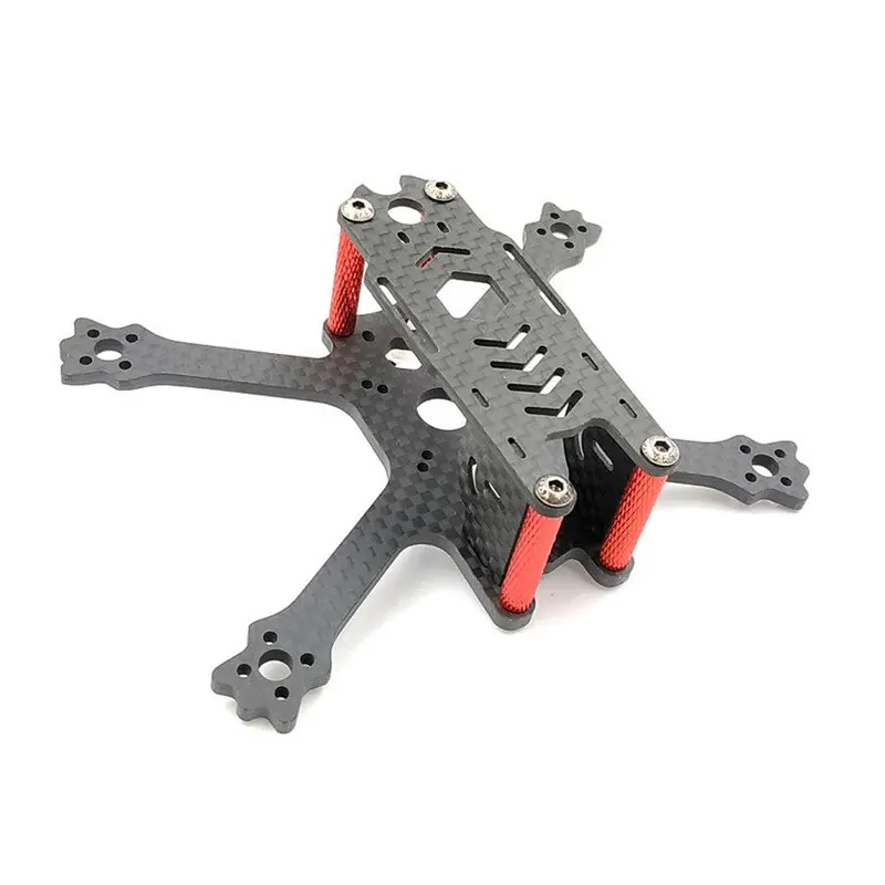 Alfarc Ahx115 115Mm Wheelbase 3Mm Arm 3K Carbon Fiber Frame Kit For Rc Drone Fpv Racing 1