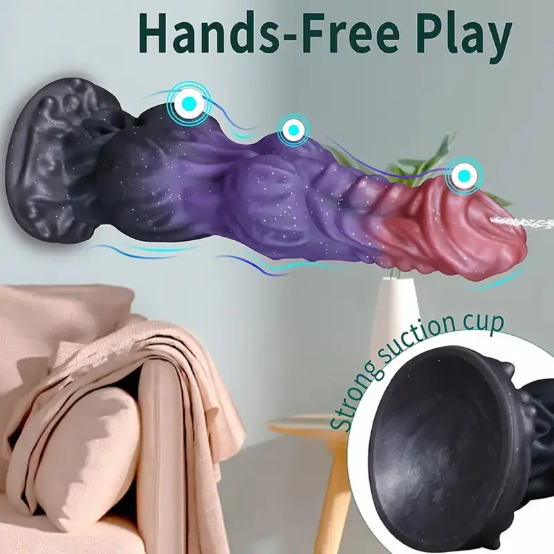 Alienator Liquid Silicone Squirting Dildo. 1