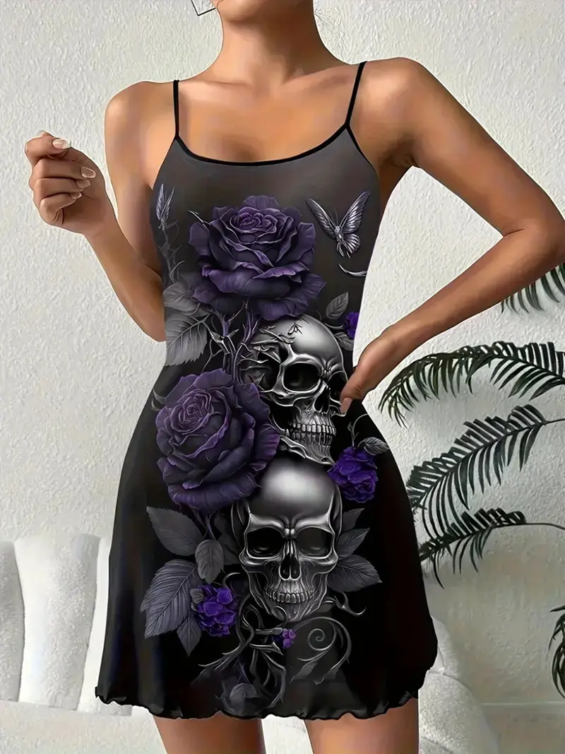Allure Gothic Slip Dress. 1