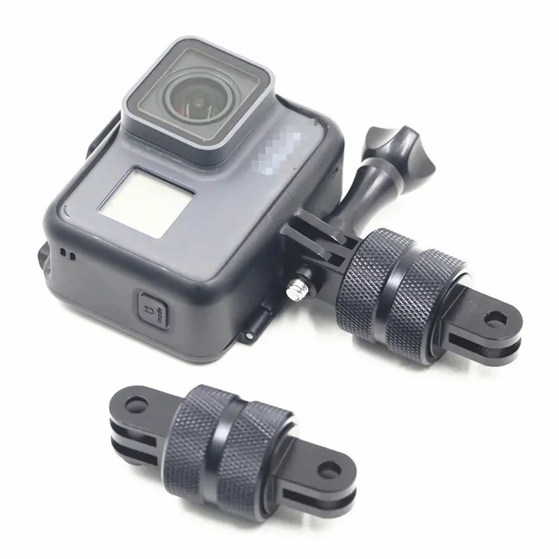 Aluminum 360 Degrees Adjustable Adapter Mount For Gopro Hero7 6 5 4 3 Sj4000 Xiaomiyi 4K Camera 1