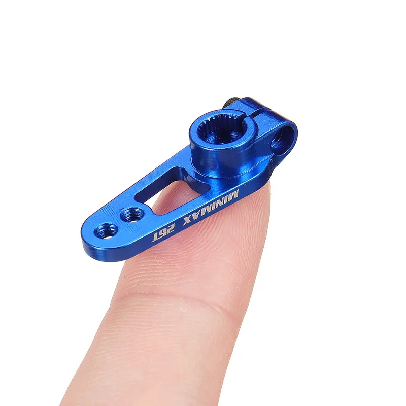 Aluminum Alloy 25T Steering Arm Compatible W/ Futaba Cherry Blossom D4 Climbing Car Rc Airplane 1