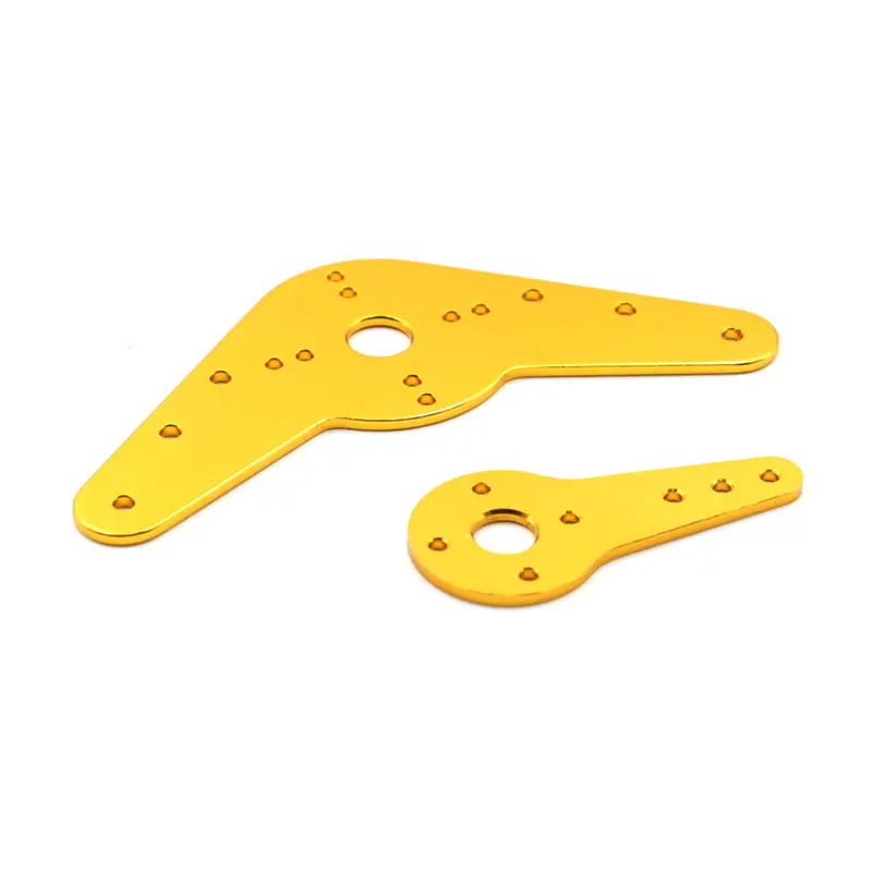 Aluminum Alloy/Glassfiber Reinforced Servo Rocker Servo Arm Single/Bidirectional For 50-100Cc Gasoline Engine Rc Airplane 1