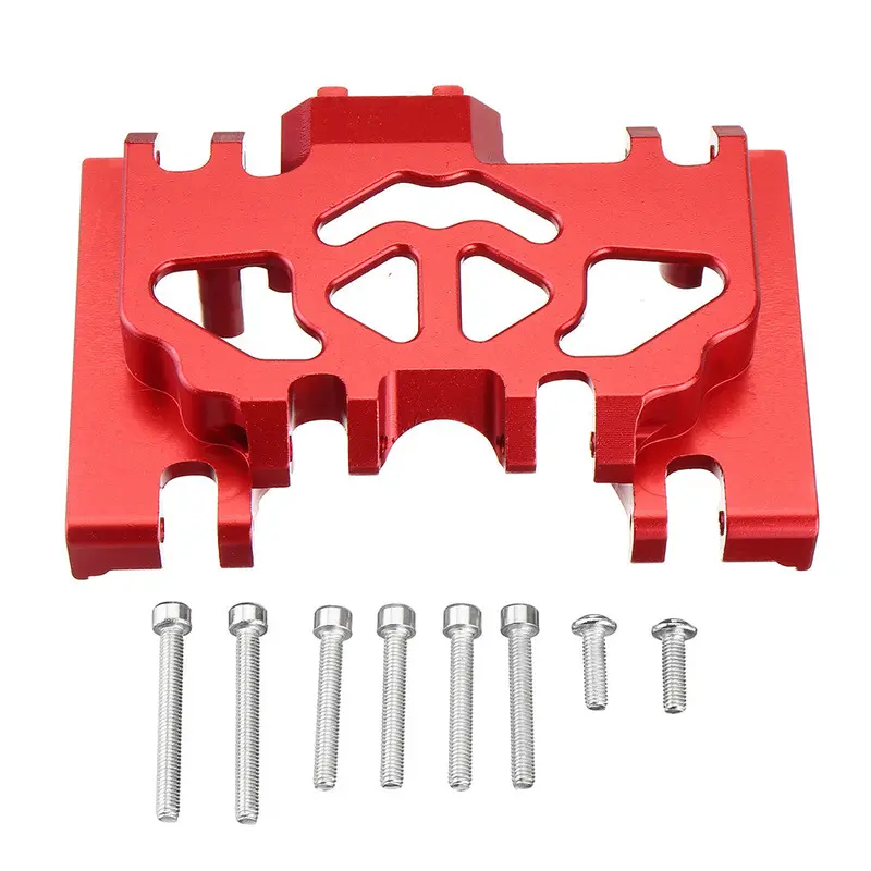 Aluminum Alloy Middle Gear Box Chassis With Screws Upgraded Rc Parts For 1/10 Trx4 Crawler 1