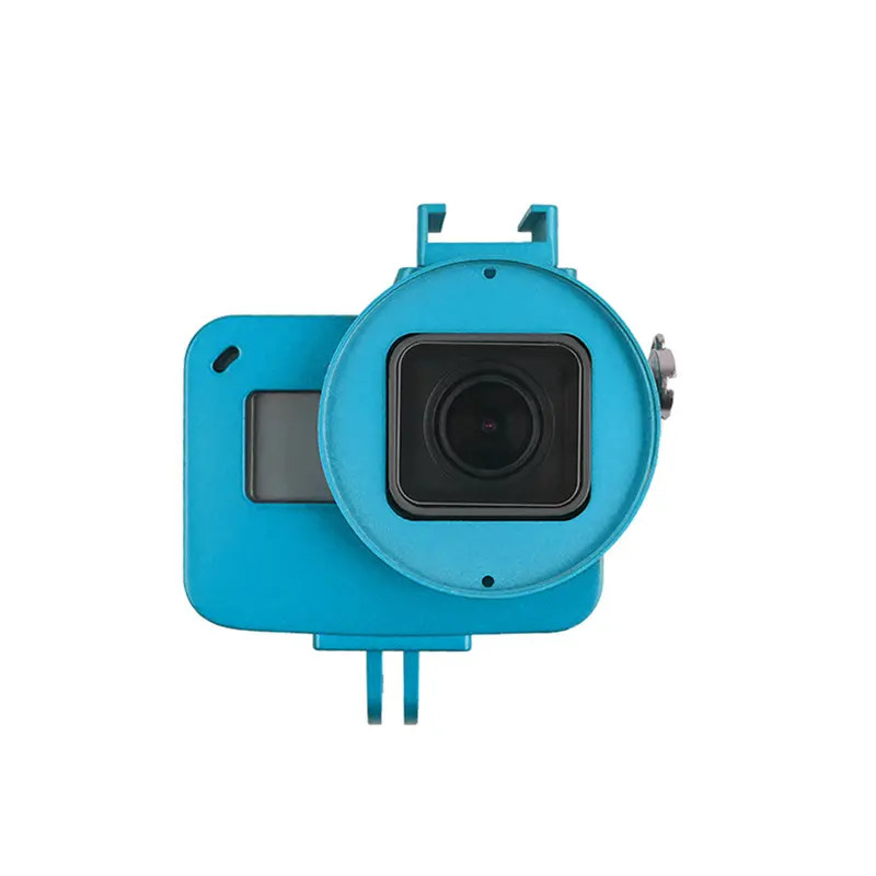 Aluminum Case Alloy Cage Protective Housing Case Cover Metal Frame With Uv Lens Filter For Gopro Hero 5 6 7 Camera Accessories 1
