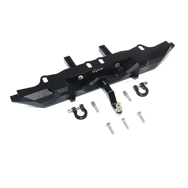 Aluminum Rear Bumper Protector Set For 1/10 Traxxas Trx-4 Rc Car 1