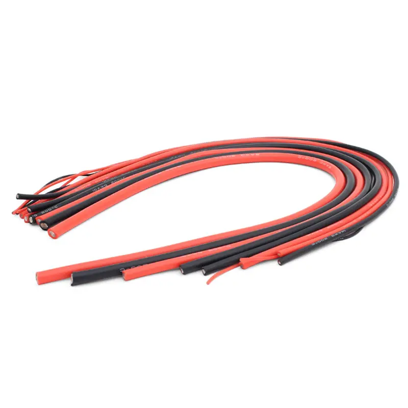 Alzrc 8/10/12/14/22/24Awg 50Cm Power Battery Cable Wire For Rc Models 1
