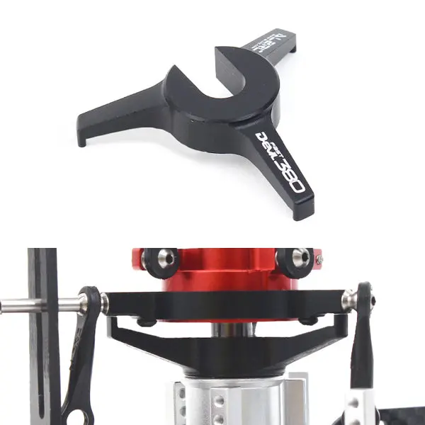 Alzrc Devil 380 420 Fast Rc Helicopter Parts Swashplate Horizontal Mount 1