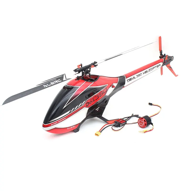 Alzrc Devil 380 Fast Fbl 6Ch 3D Flying Rc Helicopter Standard Combo With 3120 Pro Brushless Motor 60A V4 Esc 1