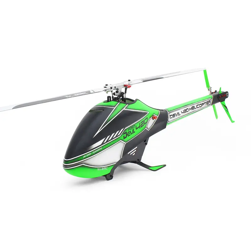 Alzrc Devil 420 Fast Fbl 6Ch 3D Flying Rc Helicopter Kit 1