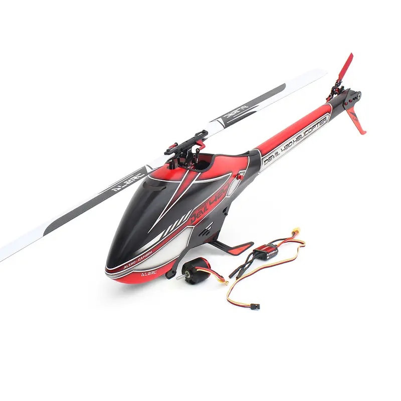 Alzrc Devil 420 Fast Fbl 6Ch 3D Flying Rc Helicopter Standard Combo With 3120 Pro Brushless Motor 60A V4 Esc 1