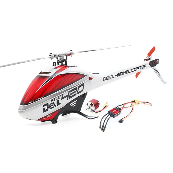 Alzrc Devil 420 Fast Fbl Rc Helicopter Standard Combo 1