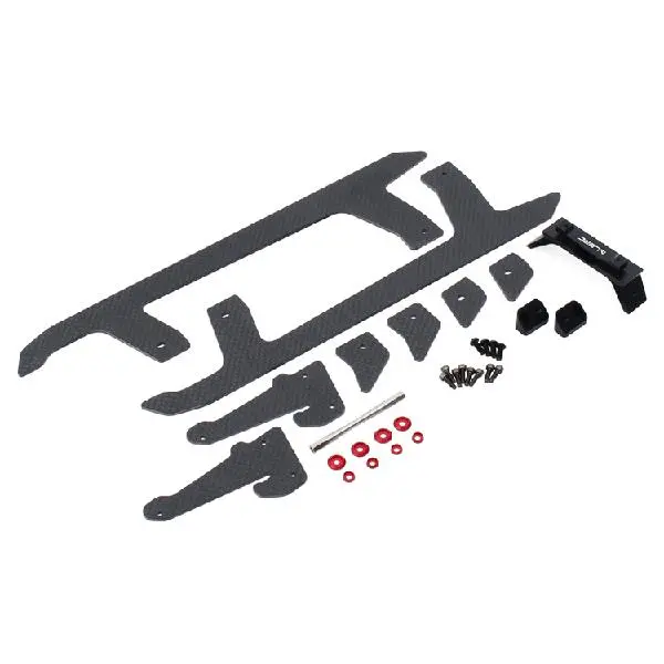 Alzrc Devil 505 Fast Rc Helicopter Parts Carbon Fiber Landing Skid Set 1