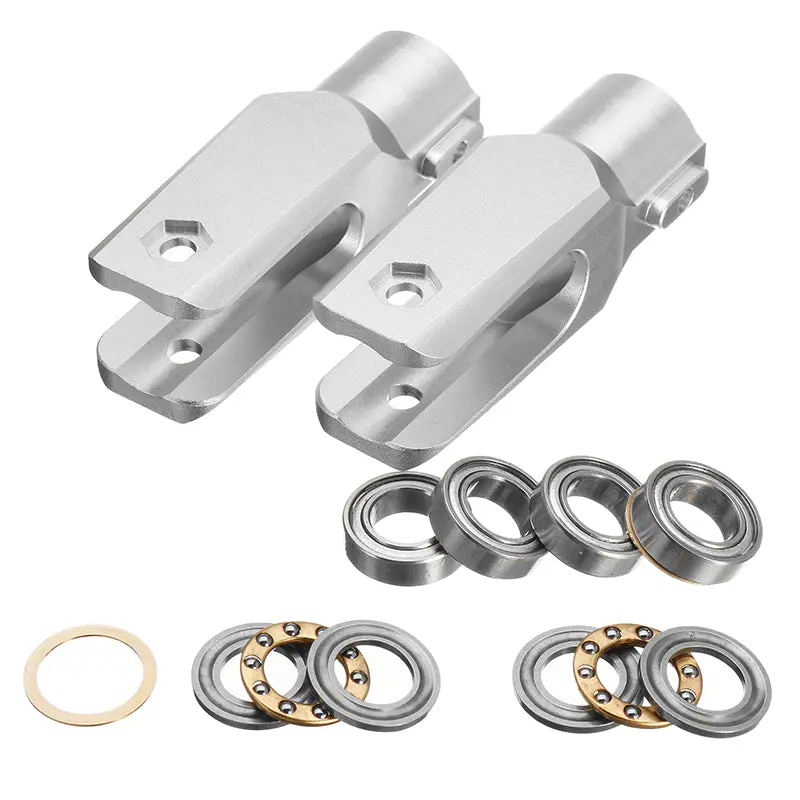 Alzrc Devil 505 Fast Rc Helicopter Parts Metal Main Rotor Holder Silver 1