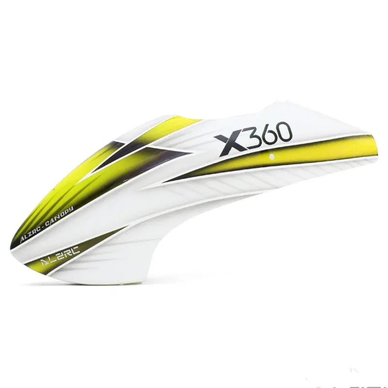 Alzrc Devil X360 Rc Helicopter Fiberglass Painting Canopy Yellow/ Green/ Red/ Blue/ Purple 2