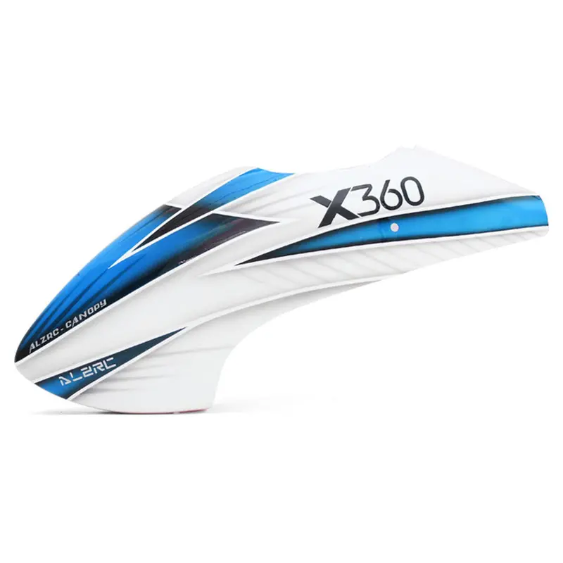Alzrc Devil X360 Rc Helicopter Fiberglass Painting Canopy Yellow/ Green/ Red/ Blue/ Purple 3