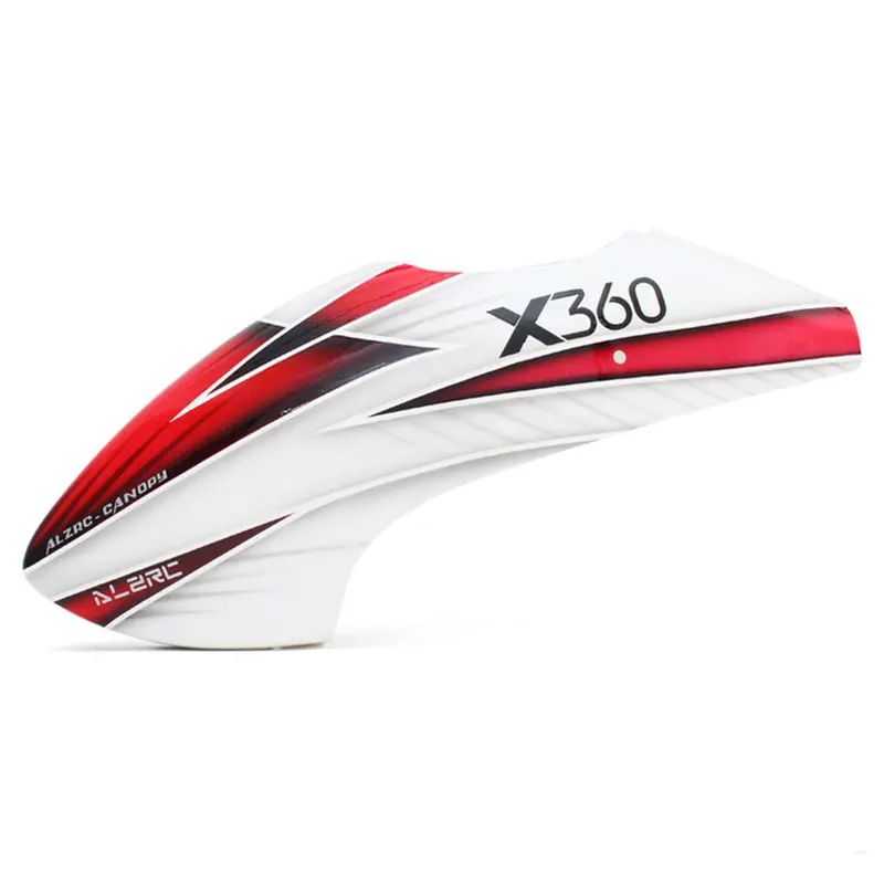 Alzrc Devil X360 Rc Helicopter Fiberglass Painting Canopy Yellow/ Green/ Red/ Blue/ Purple 5