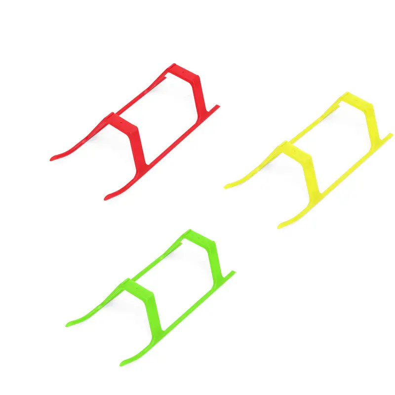 Alzrc Devil X360 Rc Helicopter Prats Landing Skid Red/ Yellow/ Green 1