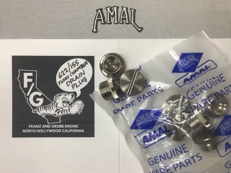 Amal Mk1 Concentric Float Chamber Drain Plug 1