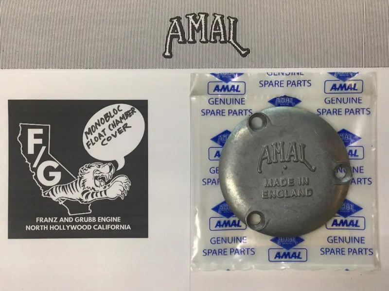 Amal Monobloc Float Chamber Cover 1