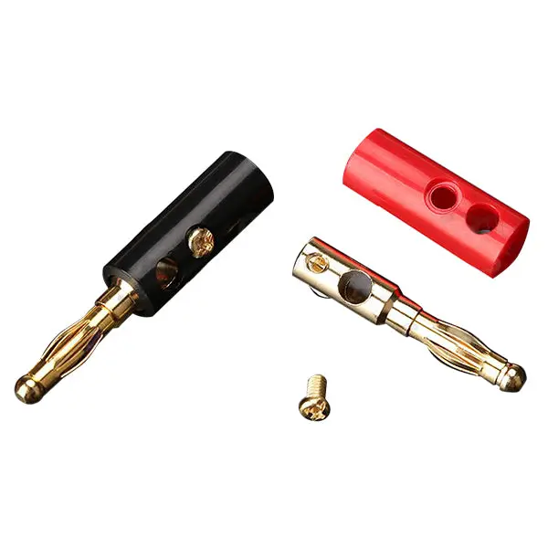 Amass 4Mm Banana Plug Connector With Screw Sheath Banana Head 1